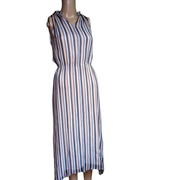 Derek 10 Lam Crosby Sleeveless Silk Dress Size 0 - Picture 12 of 15